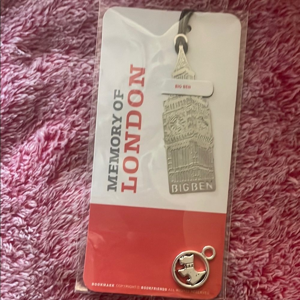 FRIENDS Red Big Ben Bookmark